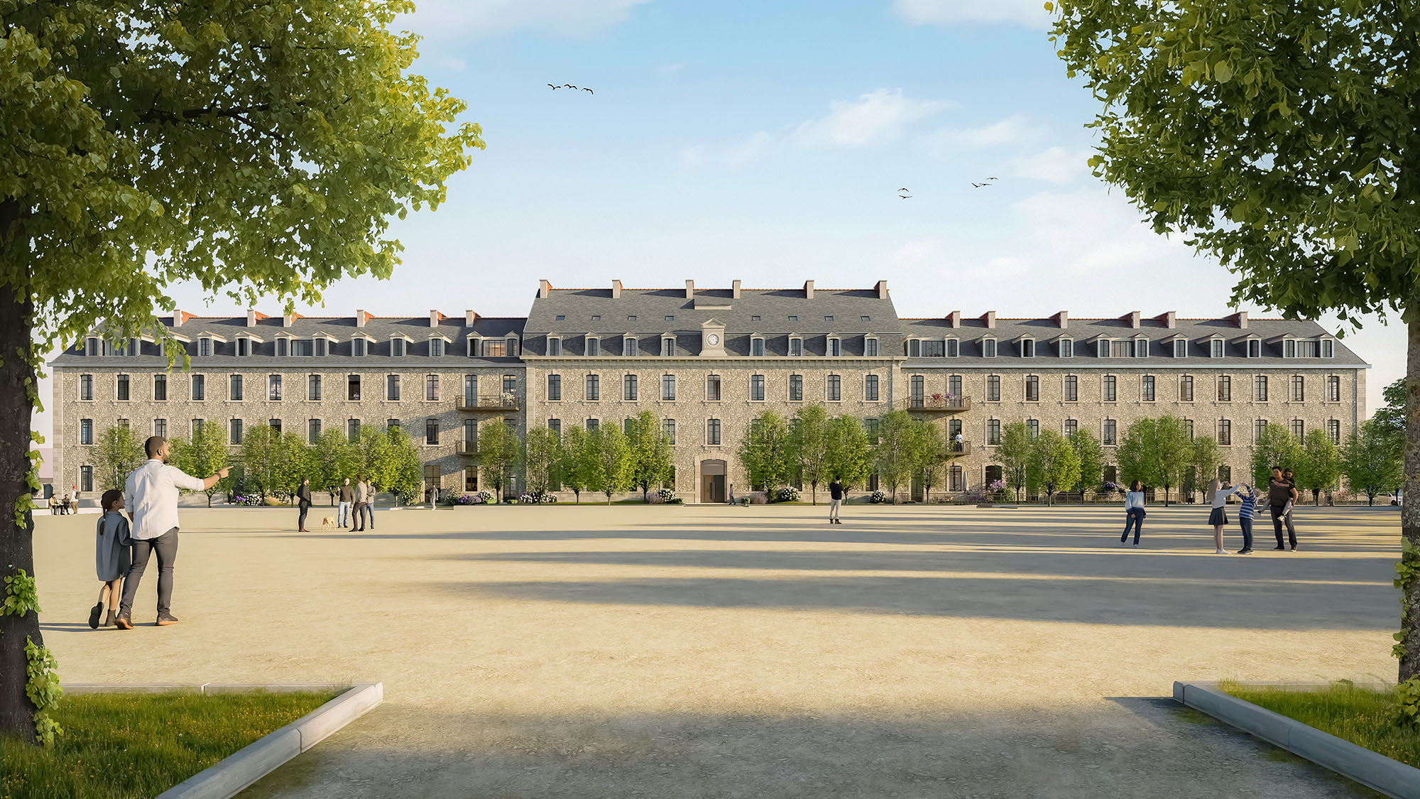 Dinan (22) - La Caserne Beaumanoir